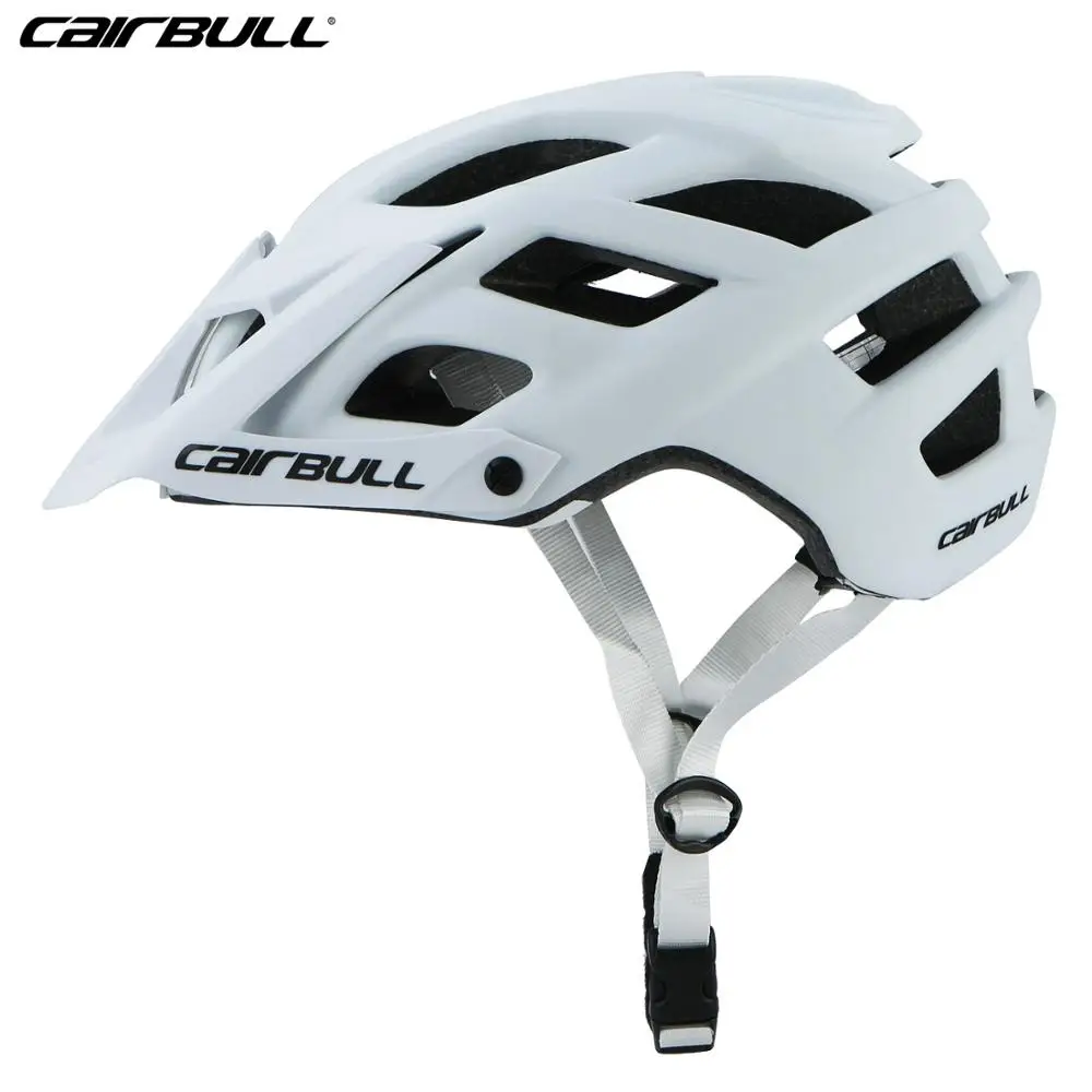 CAIRBULL Новые велосипедные шлемы XC, все-terrai, велосипедные спортивные защитные кепки для велосипеда, мотоциклетные шлемы для гонок 55-61 - Цвет: white 55-61cm
