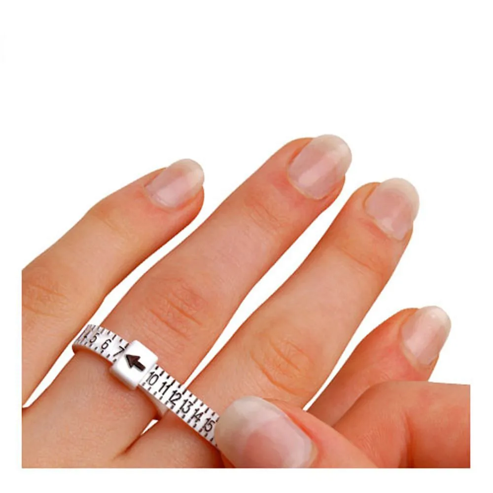 

1pcs Home Office Supplies USA Sizes 1-17 mm Economical Ring Sizer Gauge Finger Stick Mandrel Measurement Wholesale s006