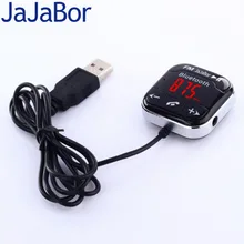 JaJaBor Автомобильный Комплект Bluetooth Аудио Приемник Handsfree Магнитное Основание С Dual USB Автомобильное Зарядное Устройство Автомобильный MP3 AUX Аудио Кабель Передатчик