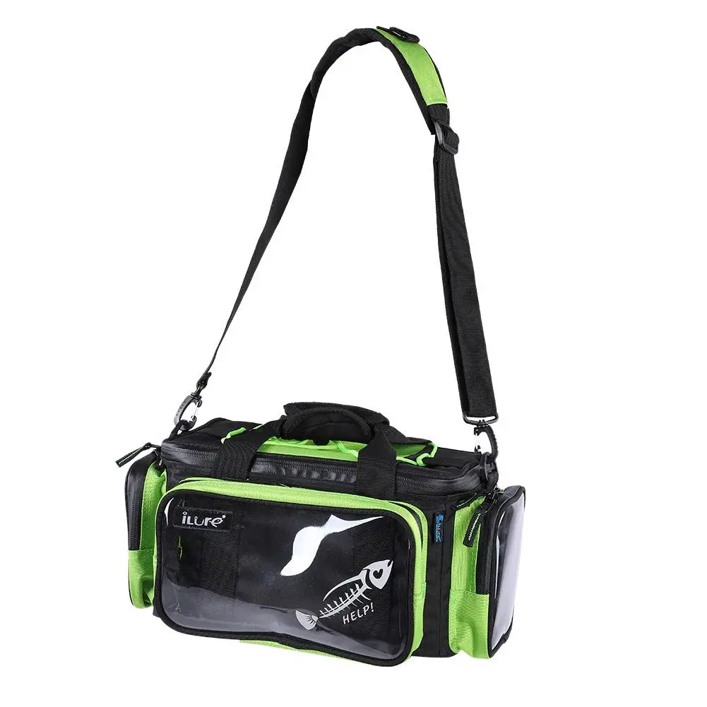 Multifunctional Fishing Shoulder Bags Waterproof Oxford Cloth Fishing