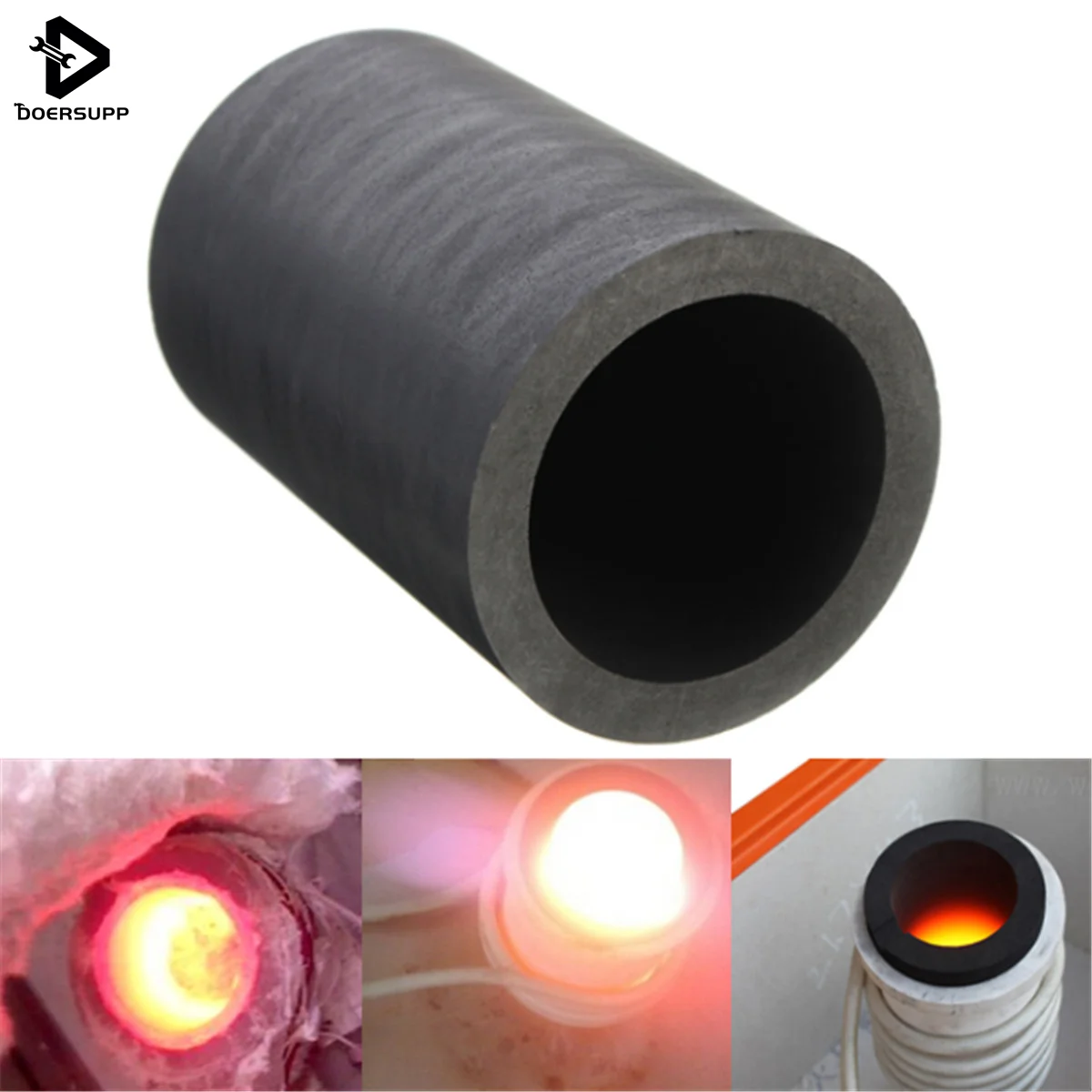 

25OZ Pure Graphite Crucible Cup Propane Torch Melting Gold Silver Copper