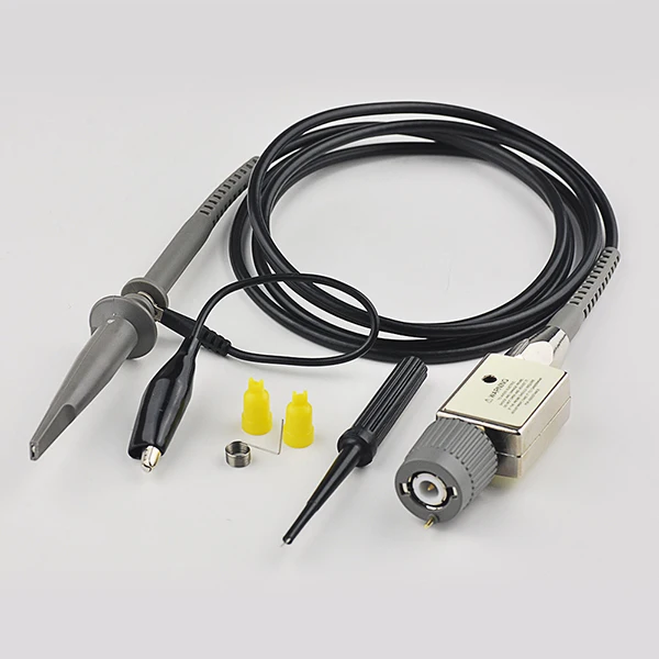 

Superbat 1SET P6500 10:1 500MHz Oscilloscope Scope Probe+Alligator Test Clip Hook Cable Leads 120cm with BNC Connector