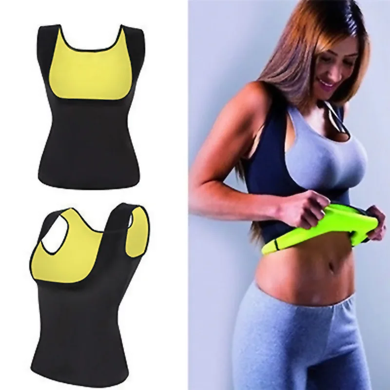Hot Women Shapers Slimming Waist Slim Vest Plus Size Shape Tops Vest Waist Trainer Shapewear Tank Top Workout Corset Underbust