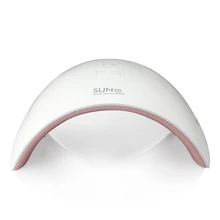 Светодиодный УФ-лампа для ногтей 24 Вт, двойная УФ-лампа для ногтей, Сушилка для ногтей, Гель-лак, отверждающий светильник с нижним таймером 30 s/60 s, ЖК-дисплей