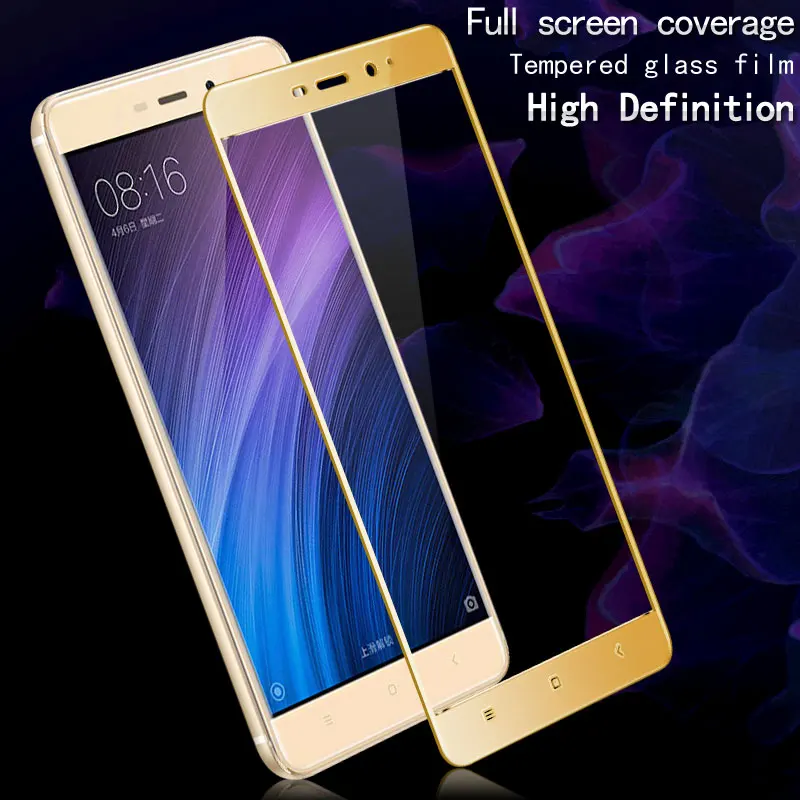 Imak 9H 2.5D Защита экрана для Xiaomi Redmi 4 pro prime/Redmi note 4X полное покрытие закаленное стекло
