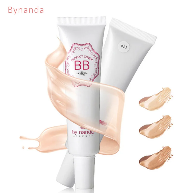 BY NANDA BB Cream Long Lasting Makeup Concealer Moisturizing Foundation Make Up Kit natural bb cc