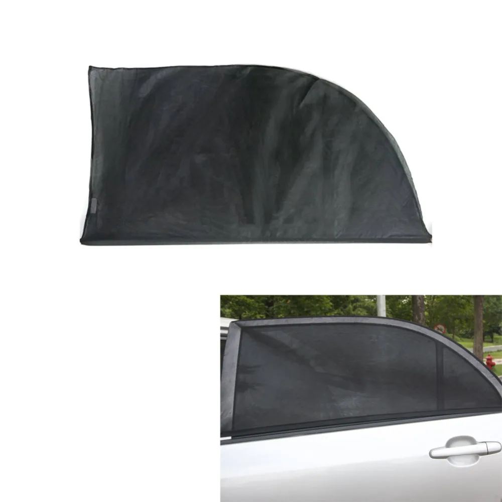 2PCS Car Window Cover Sunshade Curtain UV Protection Adjustable Auto