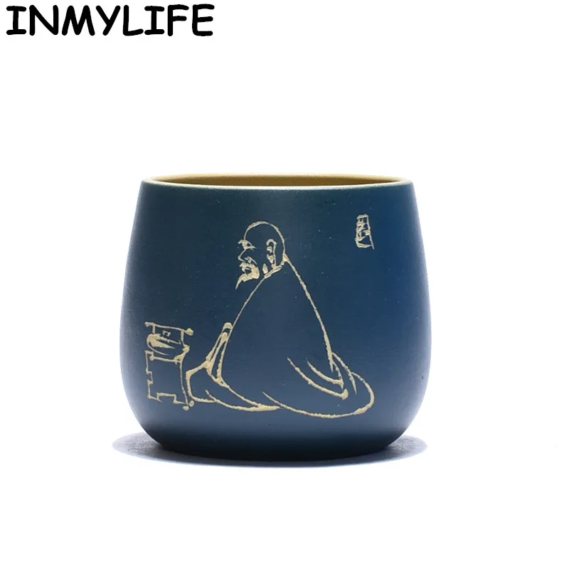 INMYLIFE Yixing Zisha чайная чашка ручной работы из фиолетовой глины китайские чайные