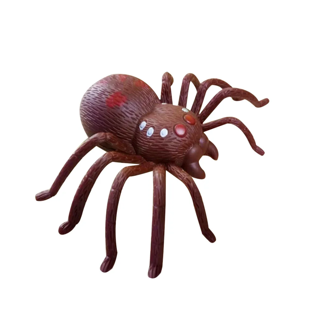 

Simulation on the winding spring spider toy animal spider novelty scary toys