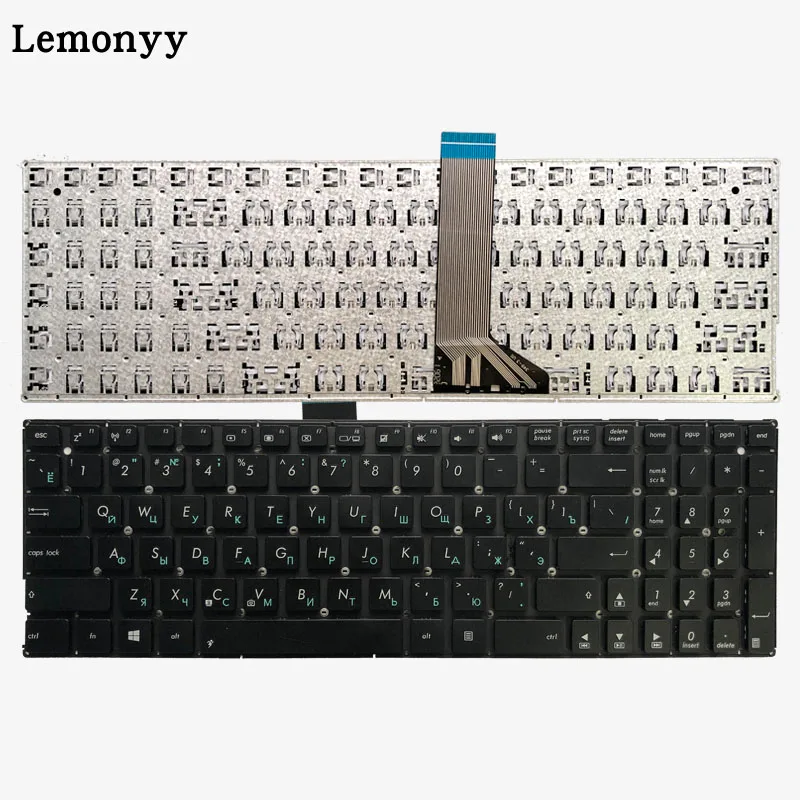 Новая русская клавиатура для ноутбука ASUS X555 X555L X555LA X555LD X555LN X555LP X555LB X555LF X555LI X555U TP550 ру