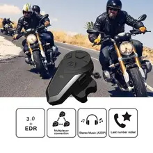 100% Оригинальный BT-S3 мотоциклетный шлем Интерком 1000 м беспроводной шлем bluetooth гарнитура Водонепроницаемый BT interphone intercomunicador