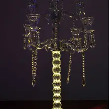 Продаж Замороженные Дистанционное управление Высокое Мощность 3 Вт rgb 8 inch LED Свадебные центральные для вашего дома украшения