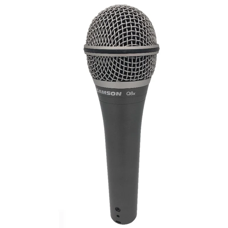 SAMSON Q8X обновленная версия Q8 Профессиональный динамический вокальный микрофон ручной микрофон с сумкой для переноски и зажимом