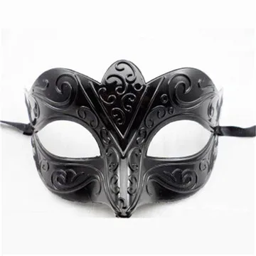 1 шт Горячая Распродажа Мужская Сексуальная Дамская маскарадная бальная маска Венецианская маска на глаза для вечеринок черный карнавальный нарядный костюм вечерние украшения - Цвет: b