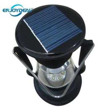 

Portable Solar Powered Hand Crank LED Camping Lamp Light Outdoor Rechargeable Camping Tent Light Lanterna