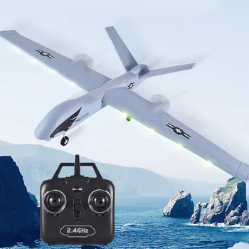 

baby RC toys RC Airplane Z51 20 Minutes Fligt Time Gliders 2.4G Flying Model with LED Hand Throwing Wingspan Foam Plane Toys