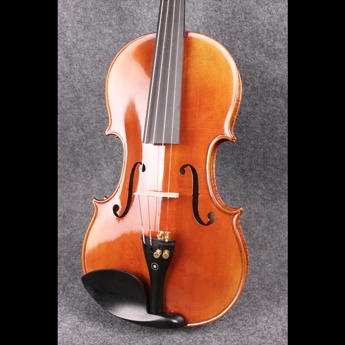 002 Flame Maple Acoustic Violin 4/4 Powerful Sound Spruce Top Fine