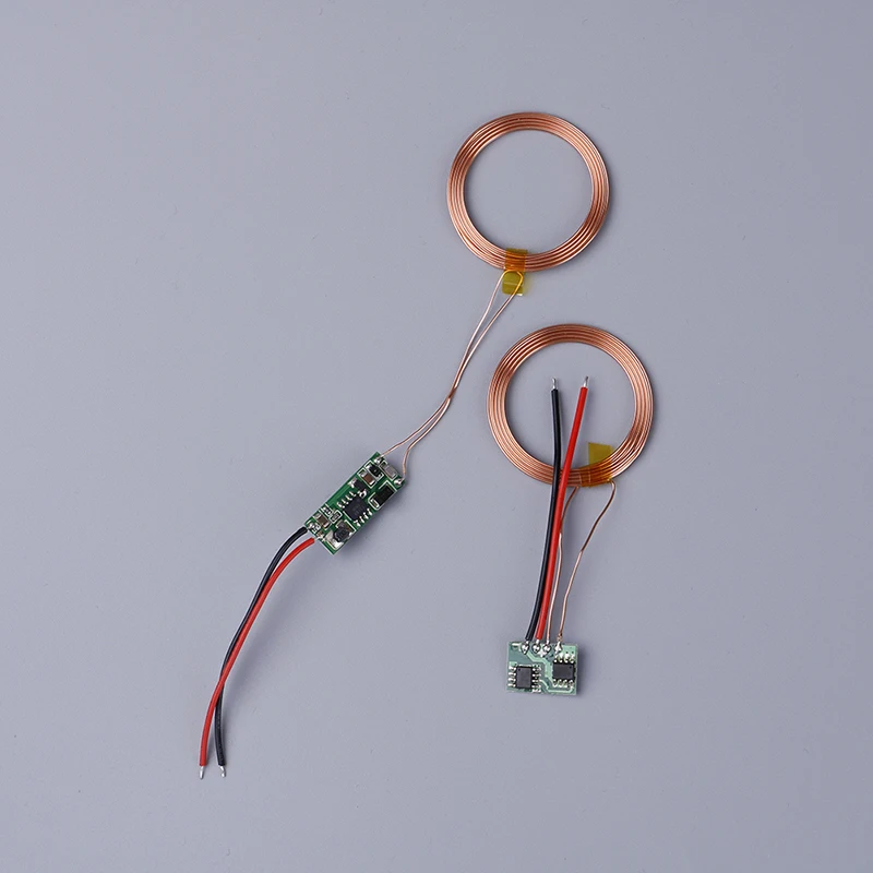 

New Wireless Charging Module Power Supply Coil Charger MP3 Transmitter Receiver Module Center Resonant For Mobile Phones