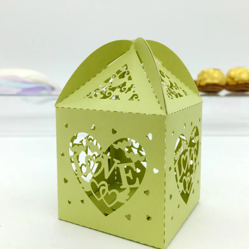 50 шт. коробка для конфет и шоколада с лазерной резкой|wedding decoration|wedding candy boxwedding