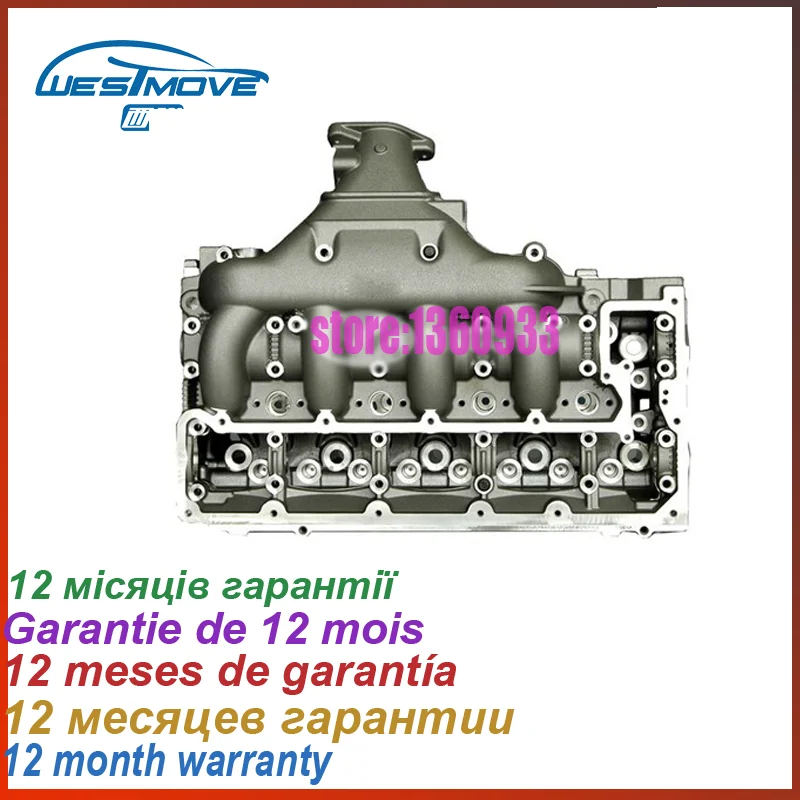 

Cylinder head for CITROEN C5 C8 Evasion Jumpy SUZUKI Grand Vitara 2.0 HDI 1999CC 16v 1999- ENGINE : DW10TED4 RHW RHT 02.00.GL