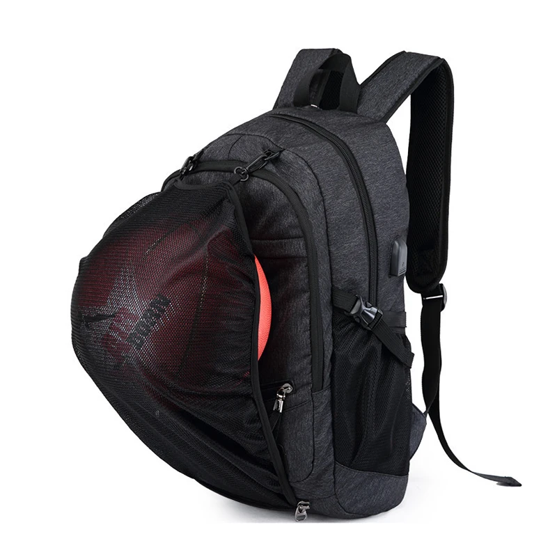 Laptop USB Charging School Basketball Backpack For Teenagers Outdoor Sport Football Male Women Fitness Gym Bag Sac De Sport