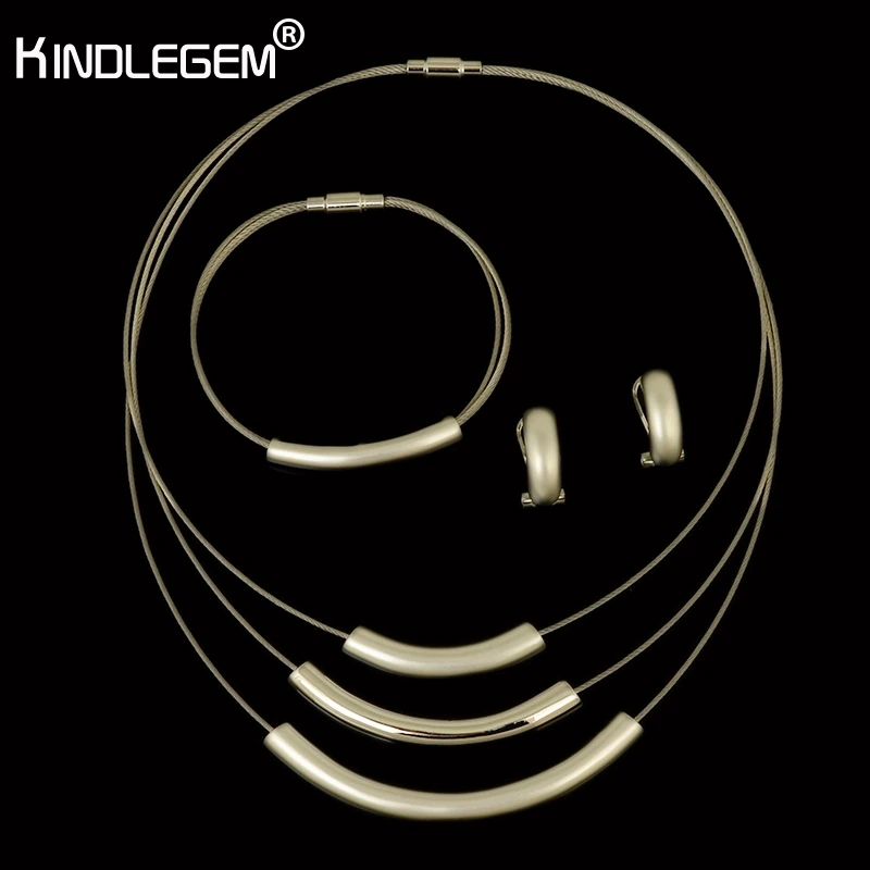 

Kindlegem Luxury Brand Italian 750 Gold Silver Jewelry Set Women Wedding Party Daily Charms Crystal Beads No Change Color