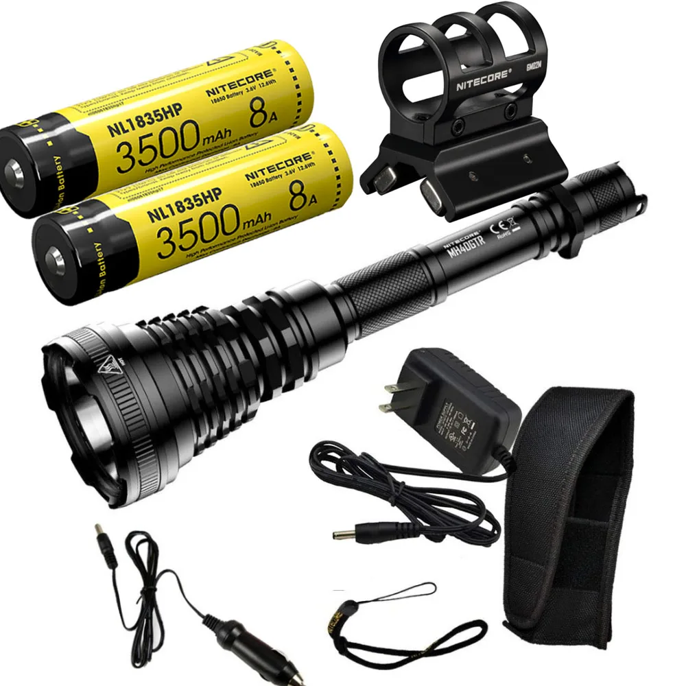 NITECORE MH40GTR 1200 Lumen Ultra Long Range 1004M Hunting Search Torch