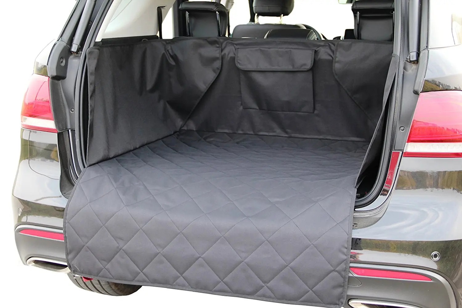 Multi Pocket Waterproof Car Trunk Protector Rear Back Seat Cover Multi Pocket Waterproof Car Trunk