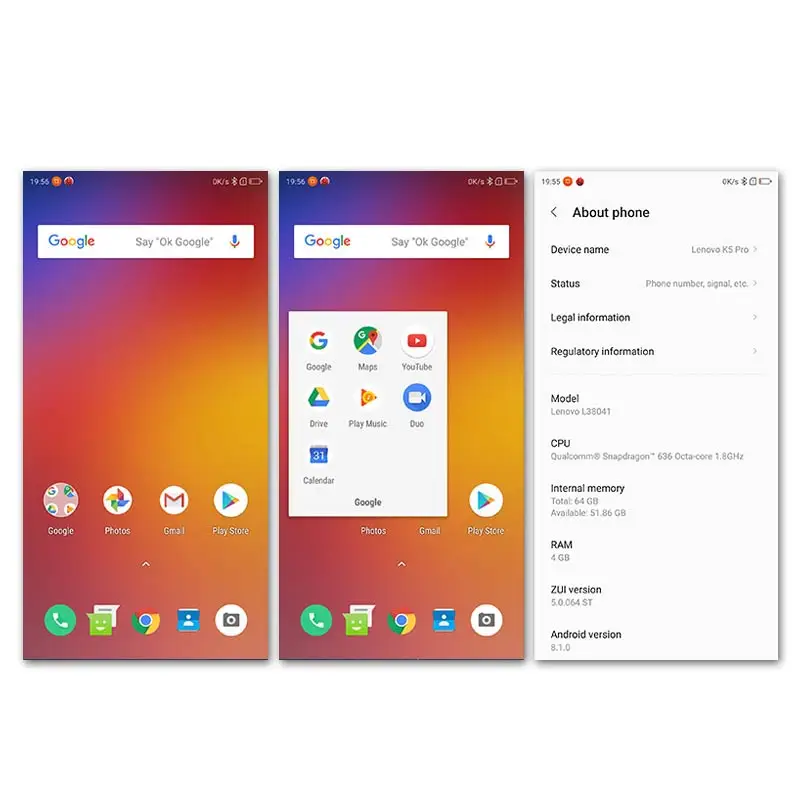Global Version Lenovo K5 Pro 4050mAh 4GB+64GB Four Cameras 5.99inch Mobile Phone 18:9 Snapdragon636 Octa Core 4G LTE Smartphone Global Version Lenovo K5 Pro 4050mAh 4GB+64GB Four Cameras 5.99inch Mobile Phone 18:9 Snapdragon636 Octa Core 4G LTE Smartphone