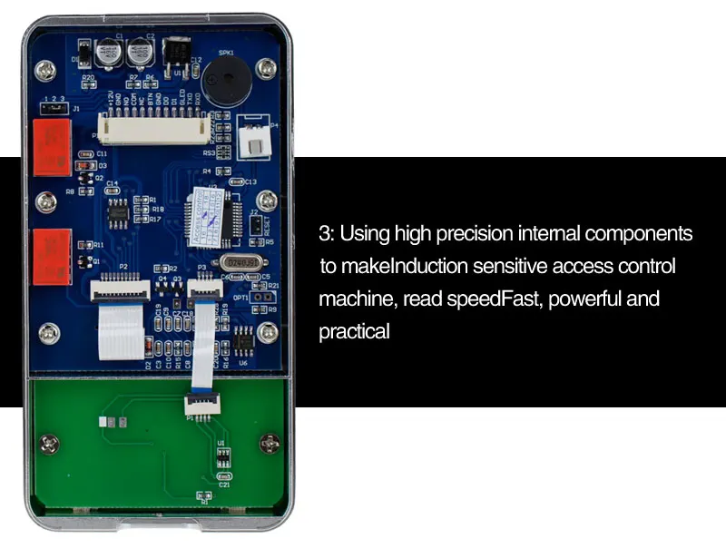 Новое поступление RFID Металл сенсорной клавиатурой цифровой замок для двери Система контроля доступа C60 модель + 10 карт Поддержка 8000
