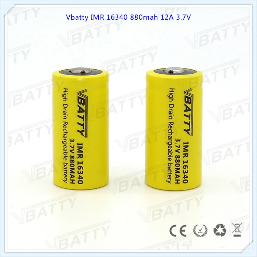16340 3.7V battery 1