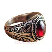 925 пробы Серебряное кольцо с эмалью в форме листа лотоса с лазуритом для женщин и девушек, регулируемое