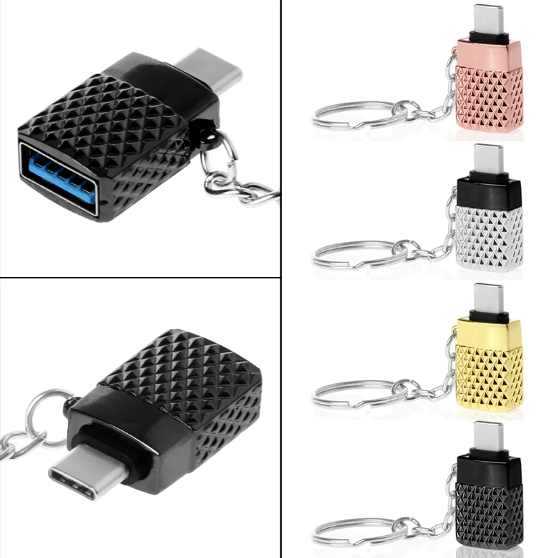

TCAM Metal Type C Male To USB 3.0 Female OTG Converter Adapter For Macbook Xiaomi S8-M28