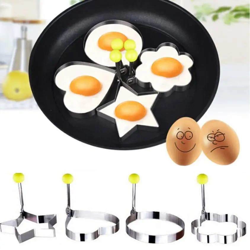 Инструмент для яиц из нержавеющей стали жареное яйцо форма для печенья плесень кухонные инструменты для приготовления пищи яйцеварка кухонные формы для выпечки аксессуары