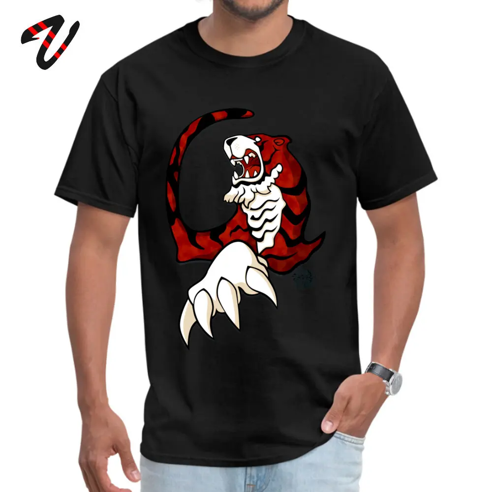 

Shenmue Tiger SS Tops T Shirt for Men Custom Top T-shirts Printed On Designer Round Collar Tee-Shirts Short Poland