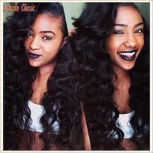 2016 Fashion Style Upart Wig Loose Deep Wave U Part Human Hair Wigs Peruvian Virgin Hair U Part Wig Side Part Or Middle Part