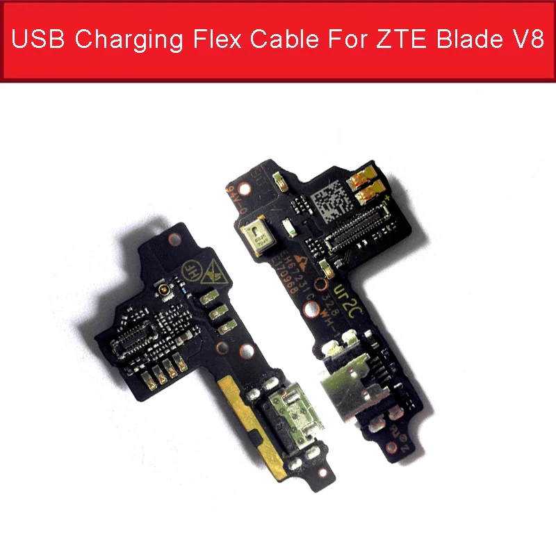 

USB Charging Port Flex Cable For ZTE Blade V8 Charger Port Flex Cable For ZTE BV0800 Usb Jack Dock Flex Ribbon Replacement