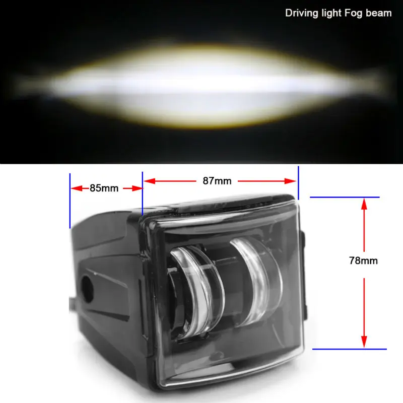 12 v-24 v led DRL Дневной Бег свет вспомогательное Вождение противотуманных фар с радиальные внедорожные шины 4x4 прожектор Водонепроницаемый фар для мотоцикла ATV