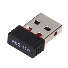 Мини USB 2,0 802.11n 150 Мбит/с Wifi сетевой адаптер для Windows Linux ПК Прямая поставка 0912