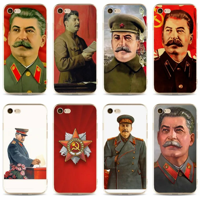 Чехол для телефона из мягкого силикона Сталина модель 2018 года чехол ТПУ iPhone 5 5C 5S SE