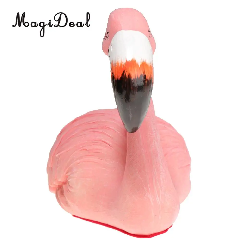 Chic Flamingo Ormament Figurines Sculpture Wedding Decor Home Decoration 8 Styles 8-15cm, Pink