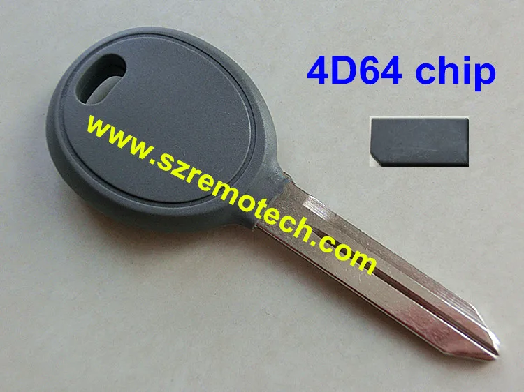 5pcs lot Free Shipping New Uncut Transponder Ignition font b Car b font Key With 4D64