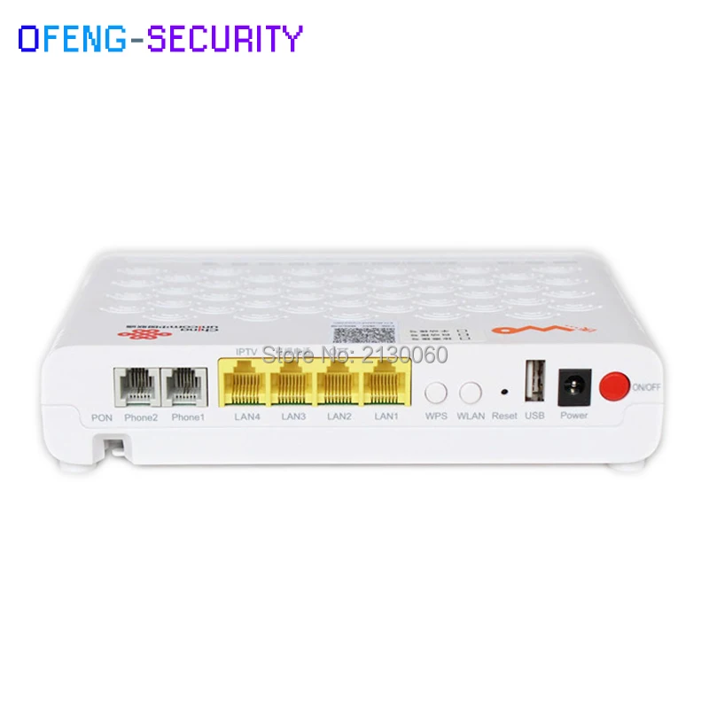 original ZTE EPON ONU F427 with 4FE LAN ports, 2 phone ports and wifi 22