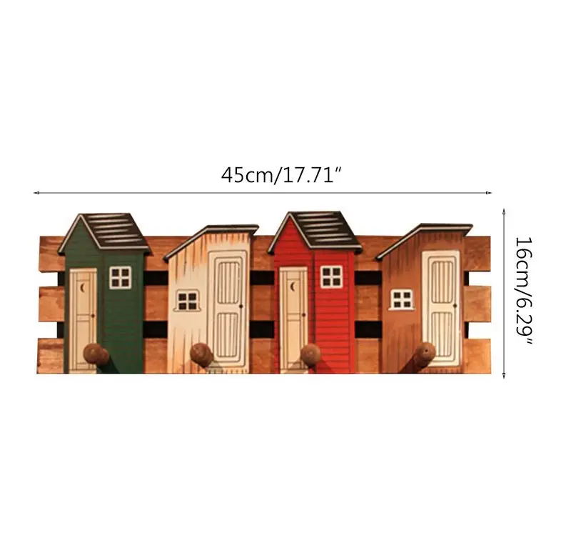 Современный простой стиль, деревянный строительный узор, крюк, стеллажи, крюк, шляпа, стеллаж для хранения, домашний декоративный крючок, крючок для ключей, вешалка