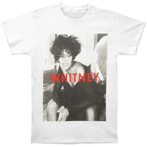 2019 забавная Новая мужская повседневная футболка с музыкальным принтом Whitney Houston