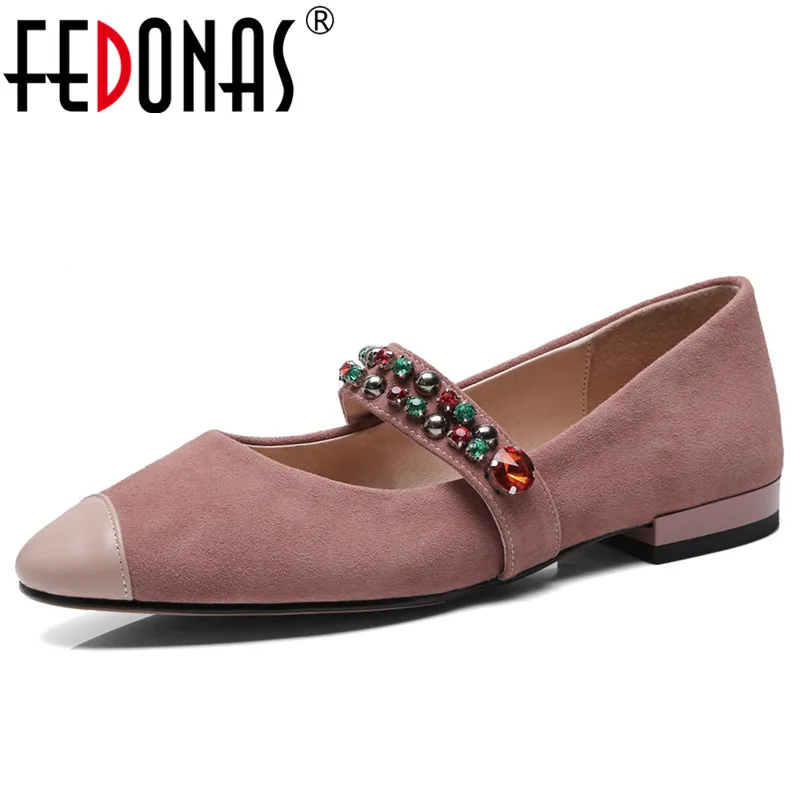 

FEDONAS Elegant Women Pumps High Heels Rhinestone Wedding Party Shoes Woman Pumps Brand Design New Autumn Shoes Retro Pumps
