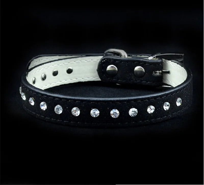L15_New_arrival_Pet_cat_dog_Collar_Clear_Rhinestones_Diamante_Soft_Suede_Leather_Puppy_Cat_dog_Collar_supplies_ (8)