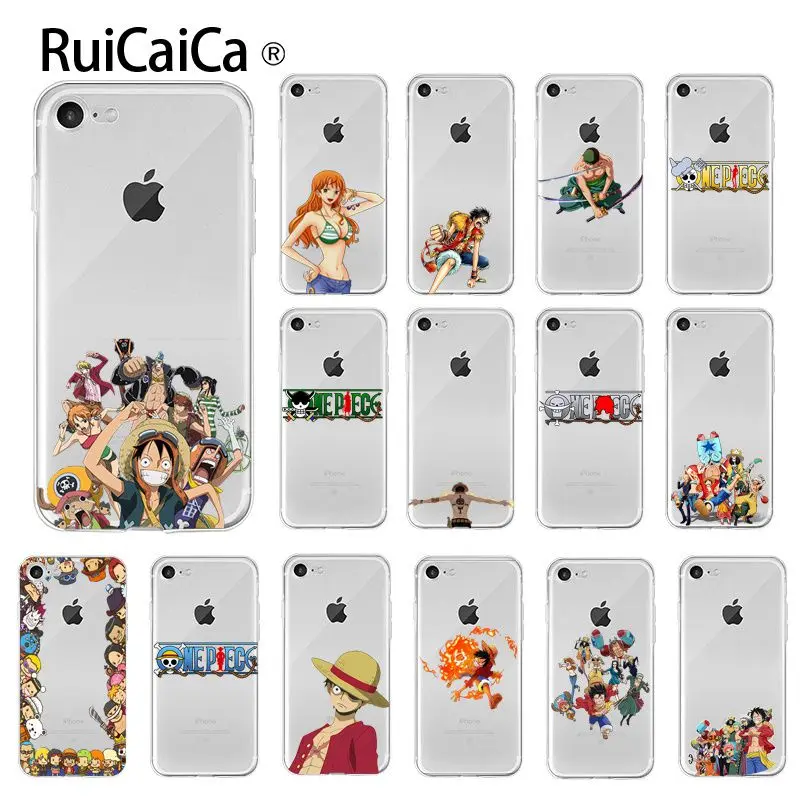 Ruicaica Anime Onepiece Luffy DIY Painted Beautiful Phone Case for Apple iPhone 8 7 6 6S Plus X XS MAX 5 5S SE XR Mobile Cover | Мобильные
