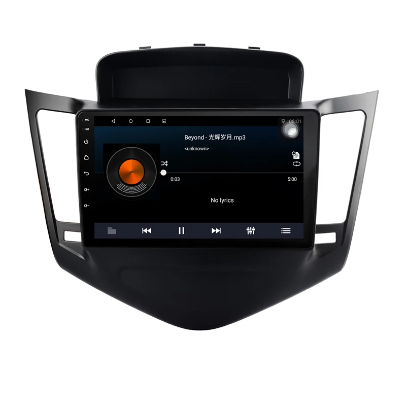 Sale Android 9.1 Car Radio Multimedia DVD Player For Chevrolet Cruze 2009-2013 2 din gps navigation with steering wheel Stereo 1