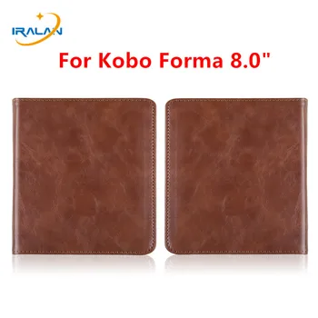 

2018 New Magnetic Premium PU Leather Handheld Stand E-Book Case For kobo Forma 8.0 inch eReader Protective Cover+Stylus pen